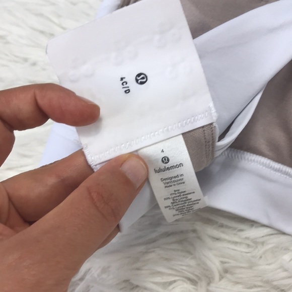 Lululemon Stash It All Bra White - Picture 5 of 5